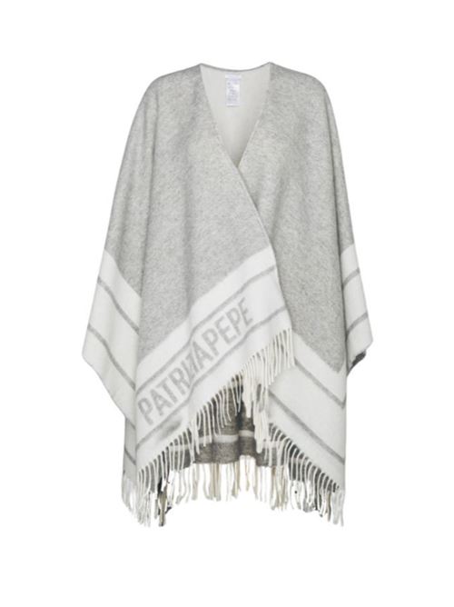 Poncho con frange Patrizia Pepe PATRIZIA PEPE | 8F0017-A400-H2A7